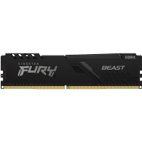 Memoria RAM DDR4 De 16GB Marca Kingston Fury Modelo Beast Con Frecuencia De 3200Mhz Latencia CL16 Tipo DIMM Color Negro