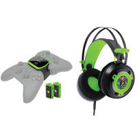 BIONIK PRO KIT PARA XBOX AUDIFONO CABLE BATERIA CARGADOR BNK-9084
