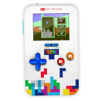 Maquina De Juego Portatil Marca MyArcade Modelo Tetris Go Gamer Con Case Diseno De Tetris