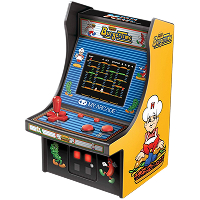 Maquina De Juego Portatil Marca MyArcade Modelo Burgertime Micro Player Collectible Retro Arcade De 6.8"