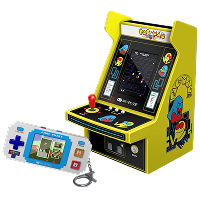 Maquina De Juego Portatil Marca MyArcade Modelo Pac Man Micro Player Pro Retro Arcade De 6.8" Y Tetris Pixel Pocket