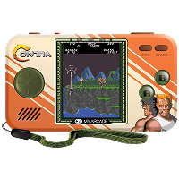 Maquina De Juego Portatil Marca MyArcade Modelo Contra Pocket Player Gaming Premium Edition 2 En 1