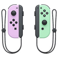 Joy-Con Control Para Nintendo Switch L/R Color Pastel Morado Y Pastel Verde Version JP