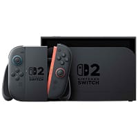 Consola Nintendo Switch 2 Con Controles Color Negro Version HK
