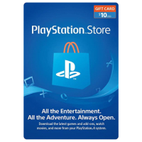 Tarjeta De Regalo Sony PlayStation Store De 10 Dolares