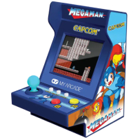 Maquina De Juego Portatil Marca MyArcade Modelo Mega Man Pico Player Retro Arcade De 3.7" 6 En 1