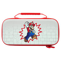 Estuche Para Nintendo Switch Marca PowerA Estilo Running Mario Brick Breaker