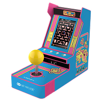 Liquidacion Maquina De Juego Portatil Marca MyArcade Modelo Ms Pac Man Joystick Player Retro Arcade De 6.8"