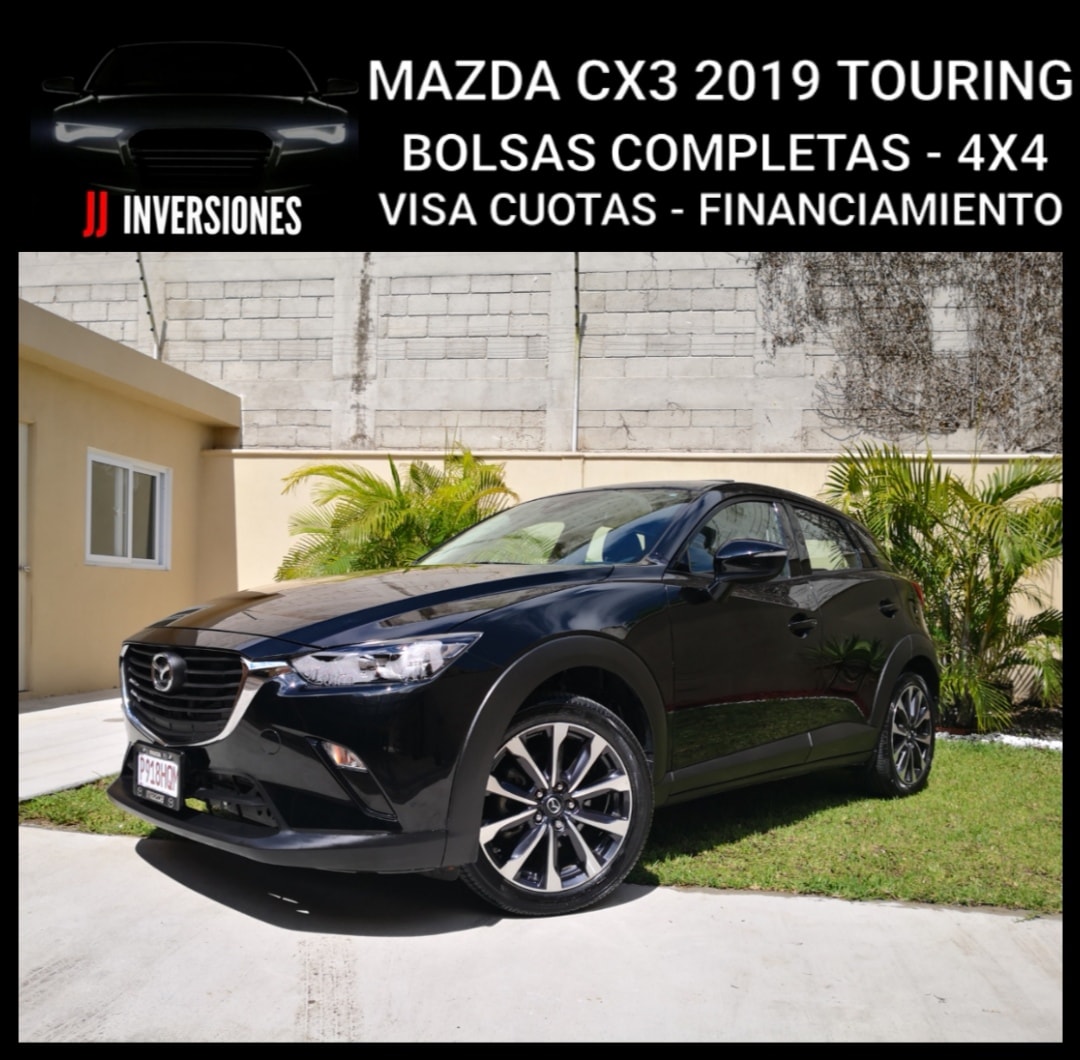 MAZDA CX3 2019 TOURING, BOLSAS COMPLETAS, VISA CUOTAS FINANCIAMIENTO