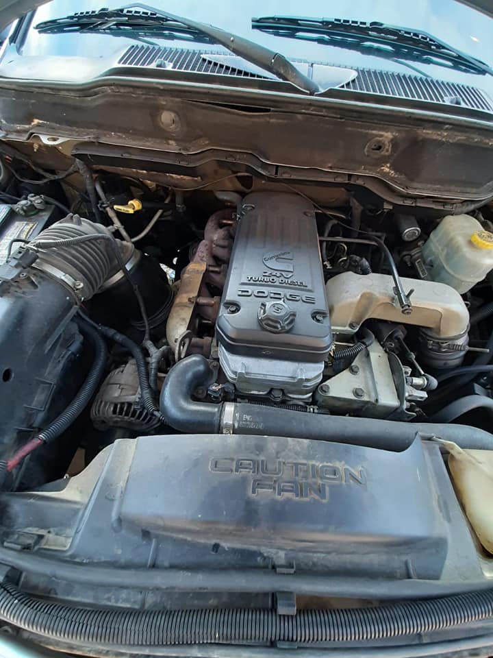 Dodge Ram 2003 turbo diesel motor Cummins 6 cil automatico full equipo, listo para traspaso