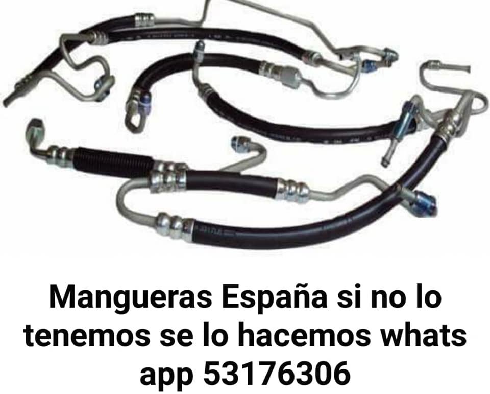Mangueras España si no lo tenemos se lo hacemos Whats App 50253176306 hidráulicas frenos aire acondi