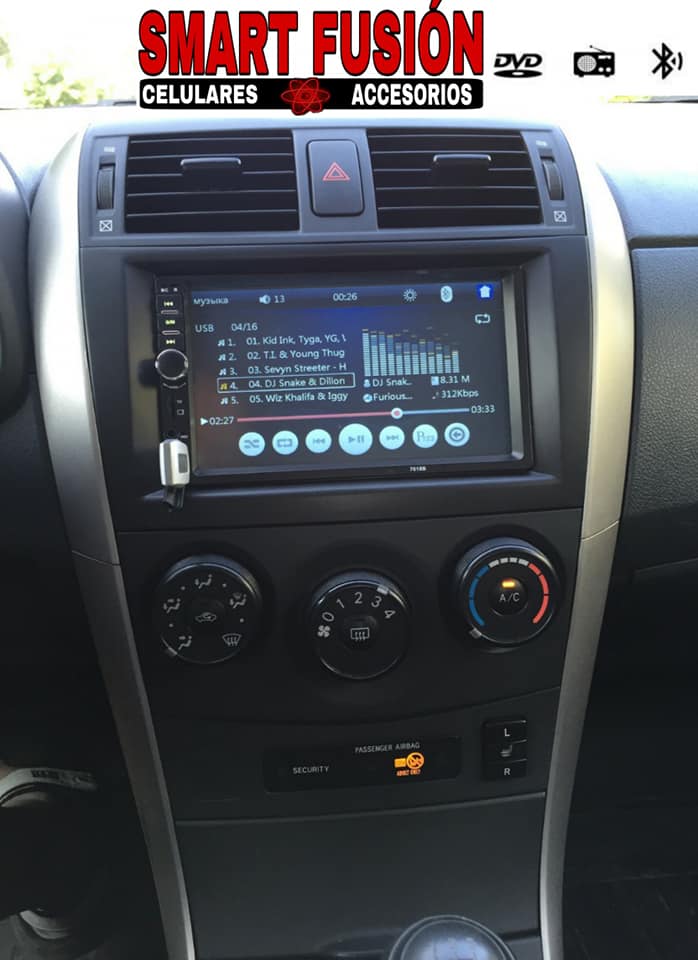 RADIO MP3 CAR.  touch