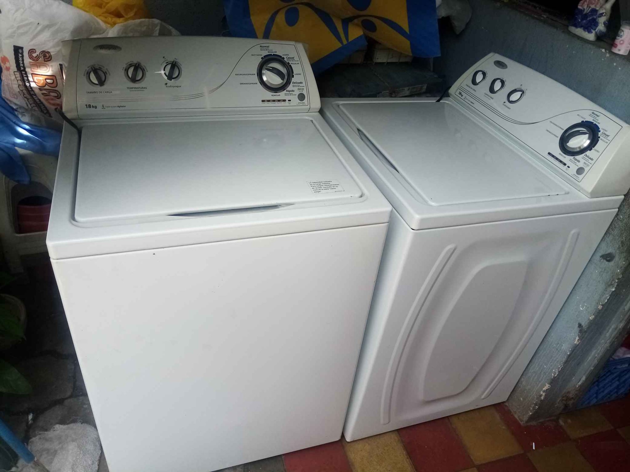 Vendo lavadoras whirlpool
