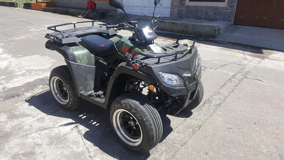 CUATRIMOTO ATV 250 ITALIKA CON REVERSA O RETROCESO