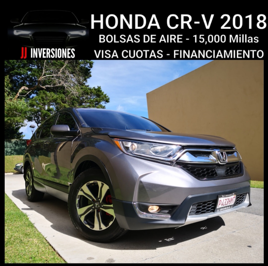 HONDA CRV 2018 BOLSAS DE AIRE, VISA CUOTAS