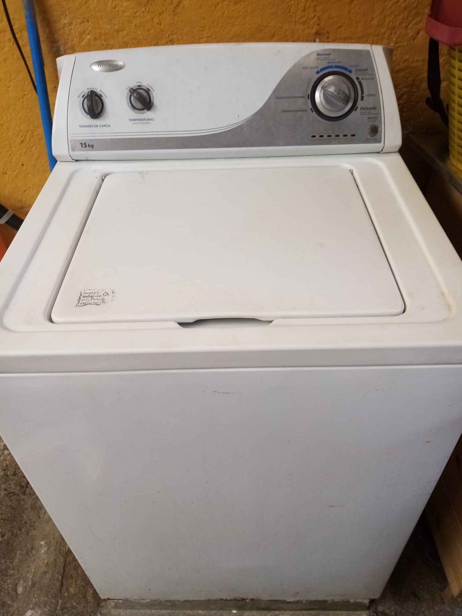 Vendo lavadora whirlpool de 15kg