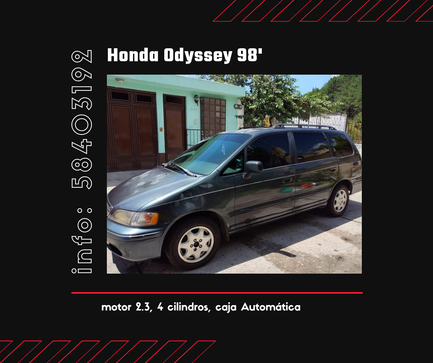 Honda odyssey 98