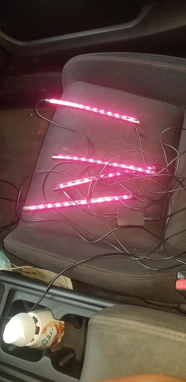 Vendo luces LED para interior del vehiculo