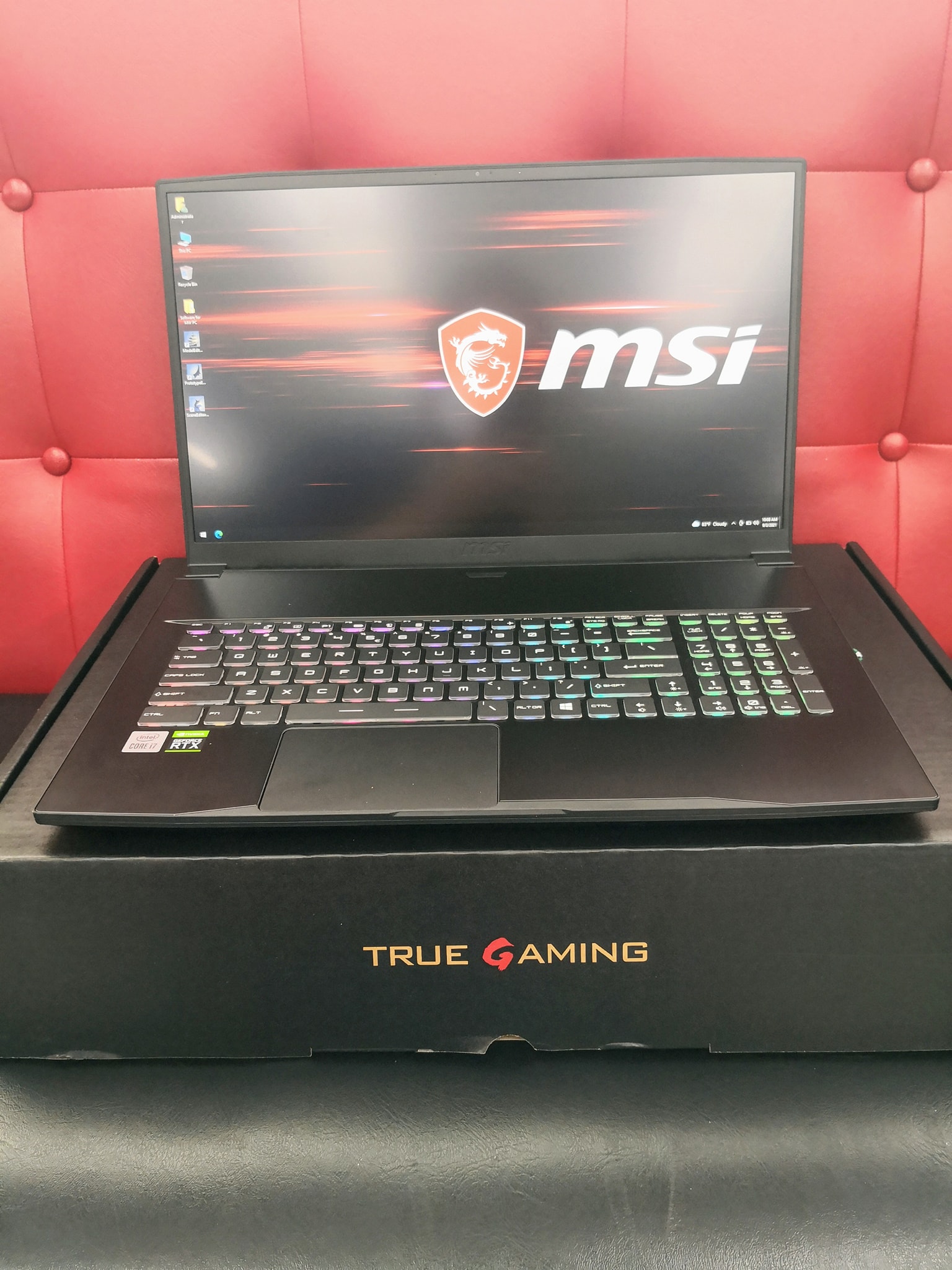 Laptop Gamer MSI GF66 Core i7 RTX3060!! Nueva en caja!