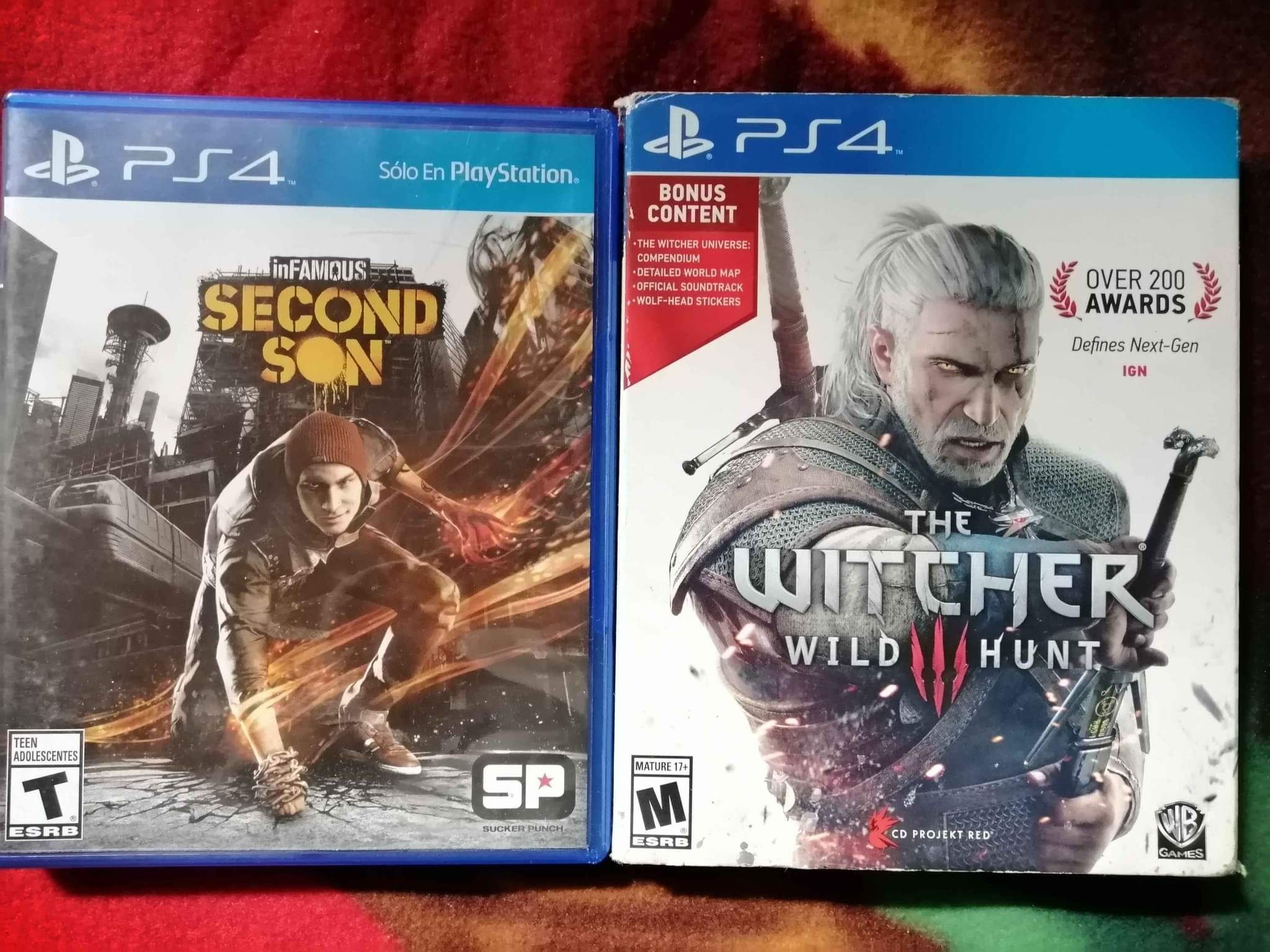 Infamous Second Son y The Witcher 3