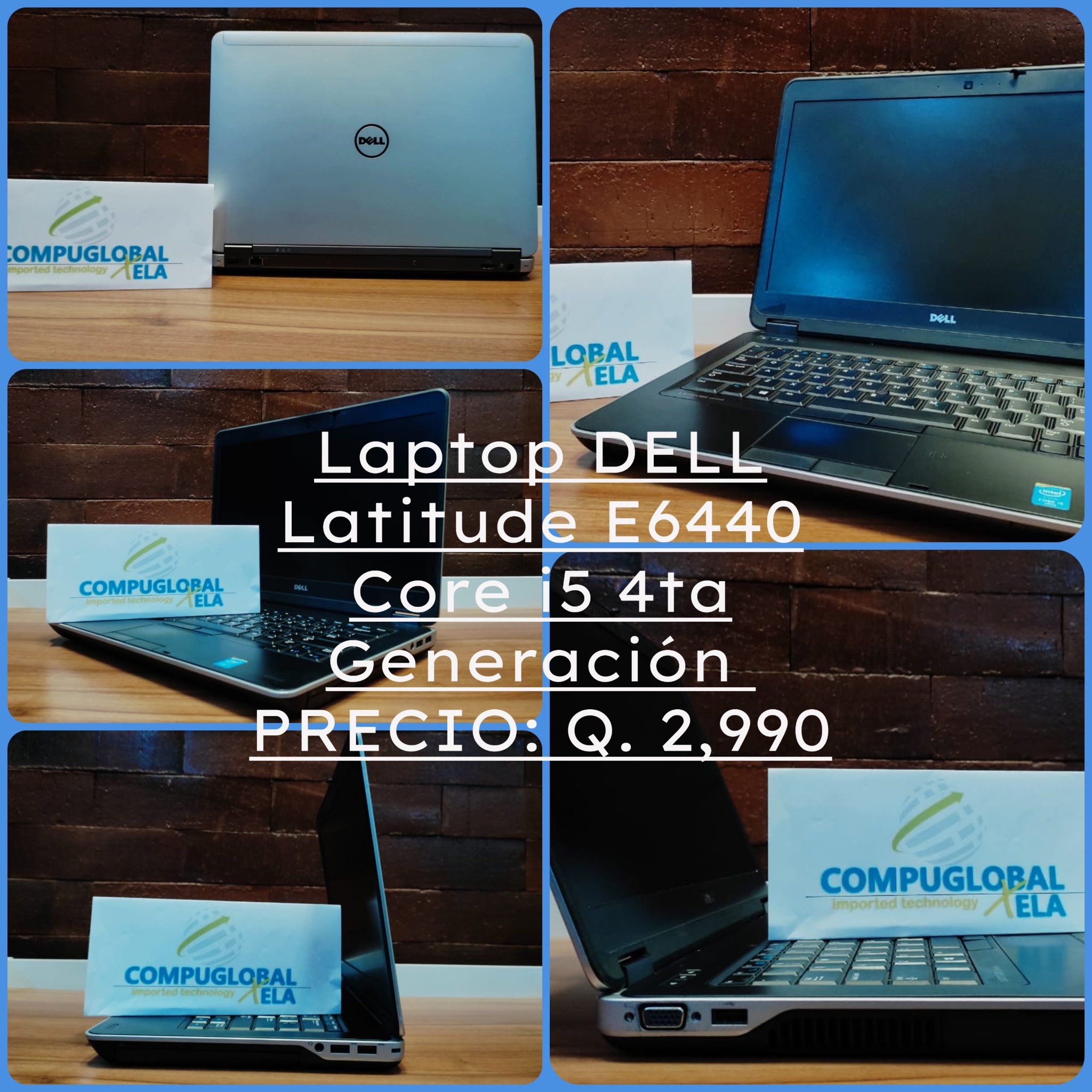 Laptop DELL Core i5 en oferta con SSD