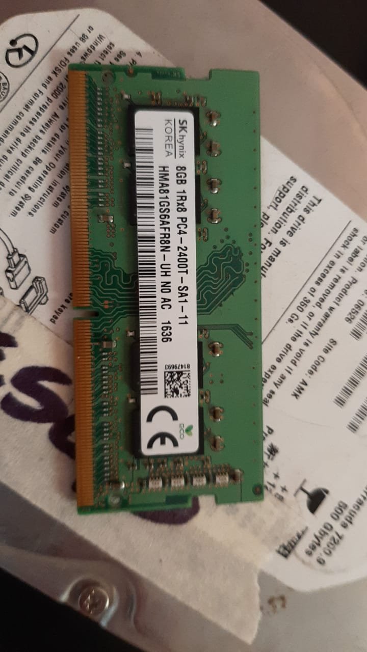 Memoria RAM DDR4 para Notebook 8GB SK hynix KOREA