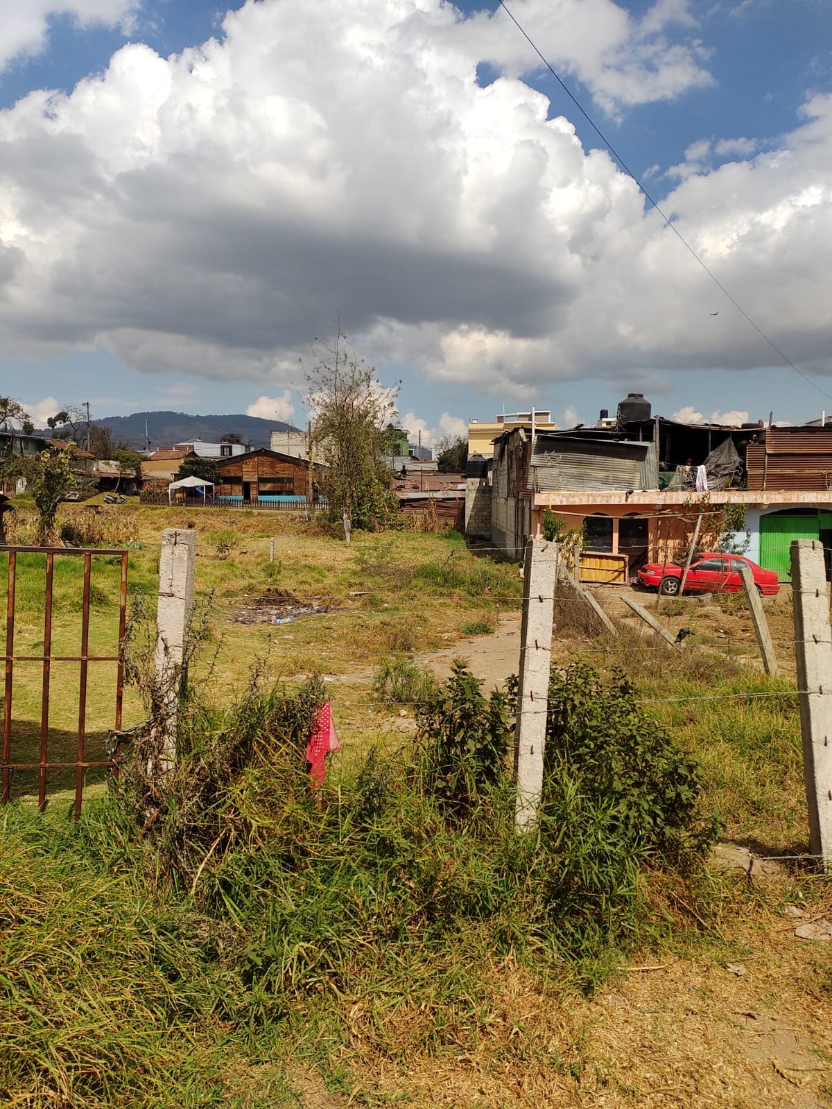 Vendo lote a orilla de adoquín en El Mirador en la zona 6 de Quetzaltenango