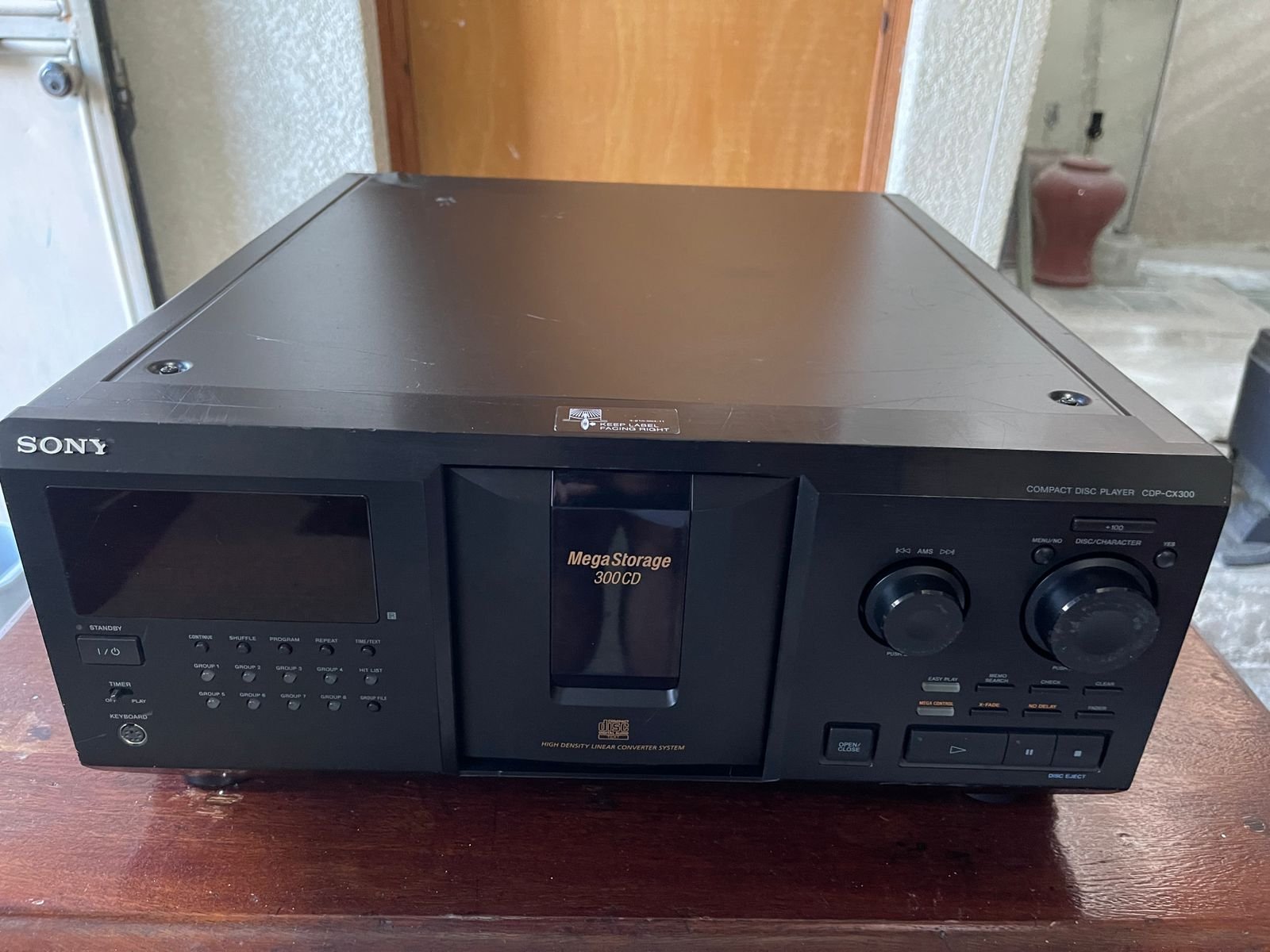 Mega Reproductor Sony CDP-CX300