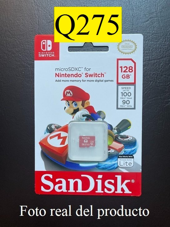 Memorias microSD de 128 GB para Nintendo Switch ¡Nuevas, selladas y originales!