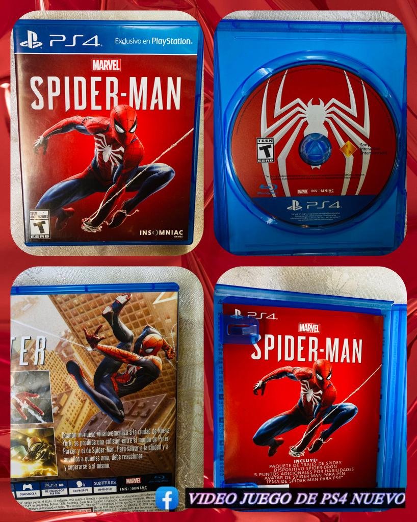 SPIDER-MAN NUEVO En oferta y Envio Gratis depende la Zona EXCLUSIVO DE PS4 O PS5