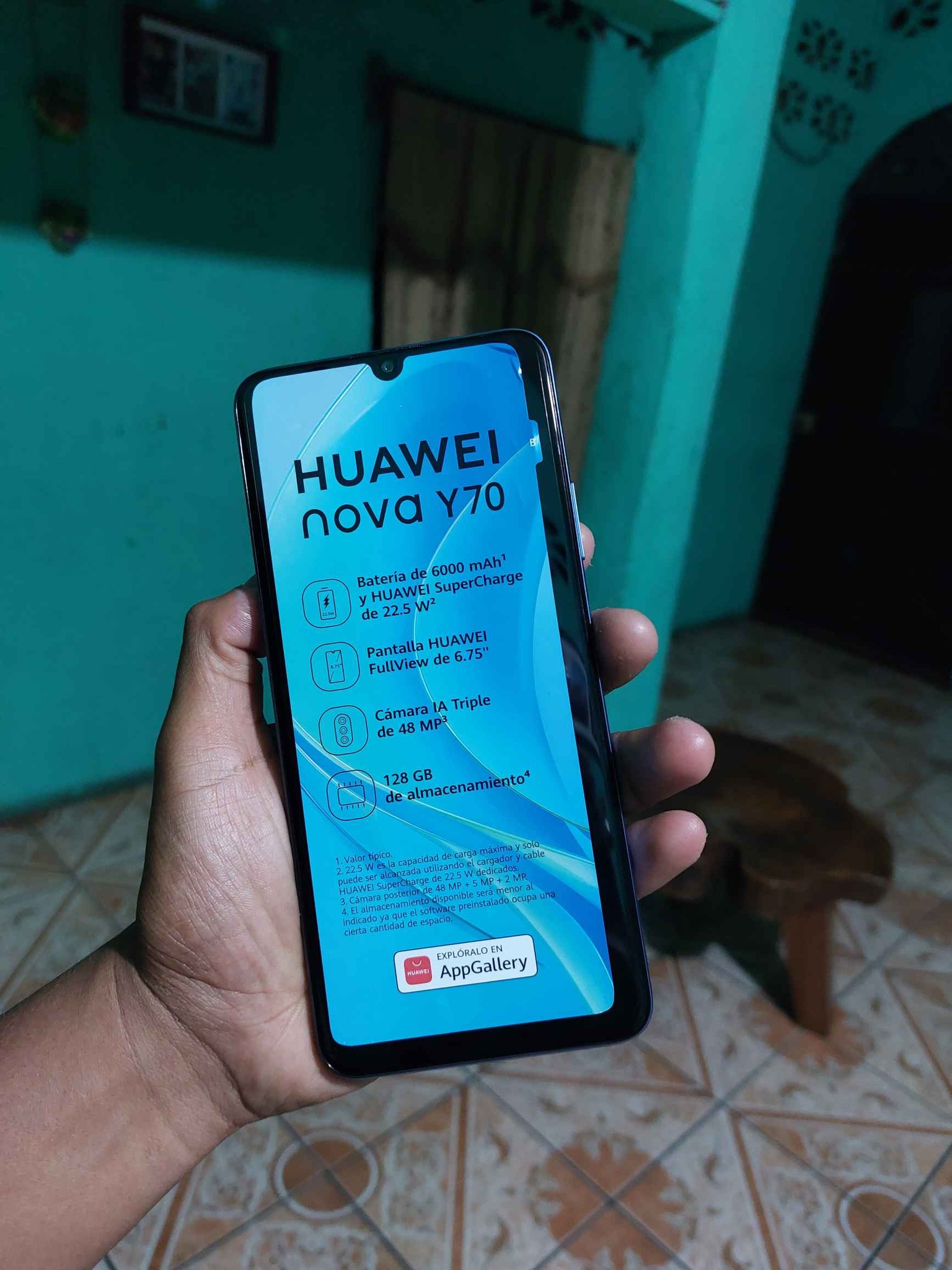 Vendo o cambio Huawei y70 para claro