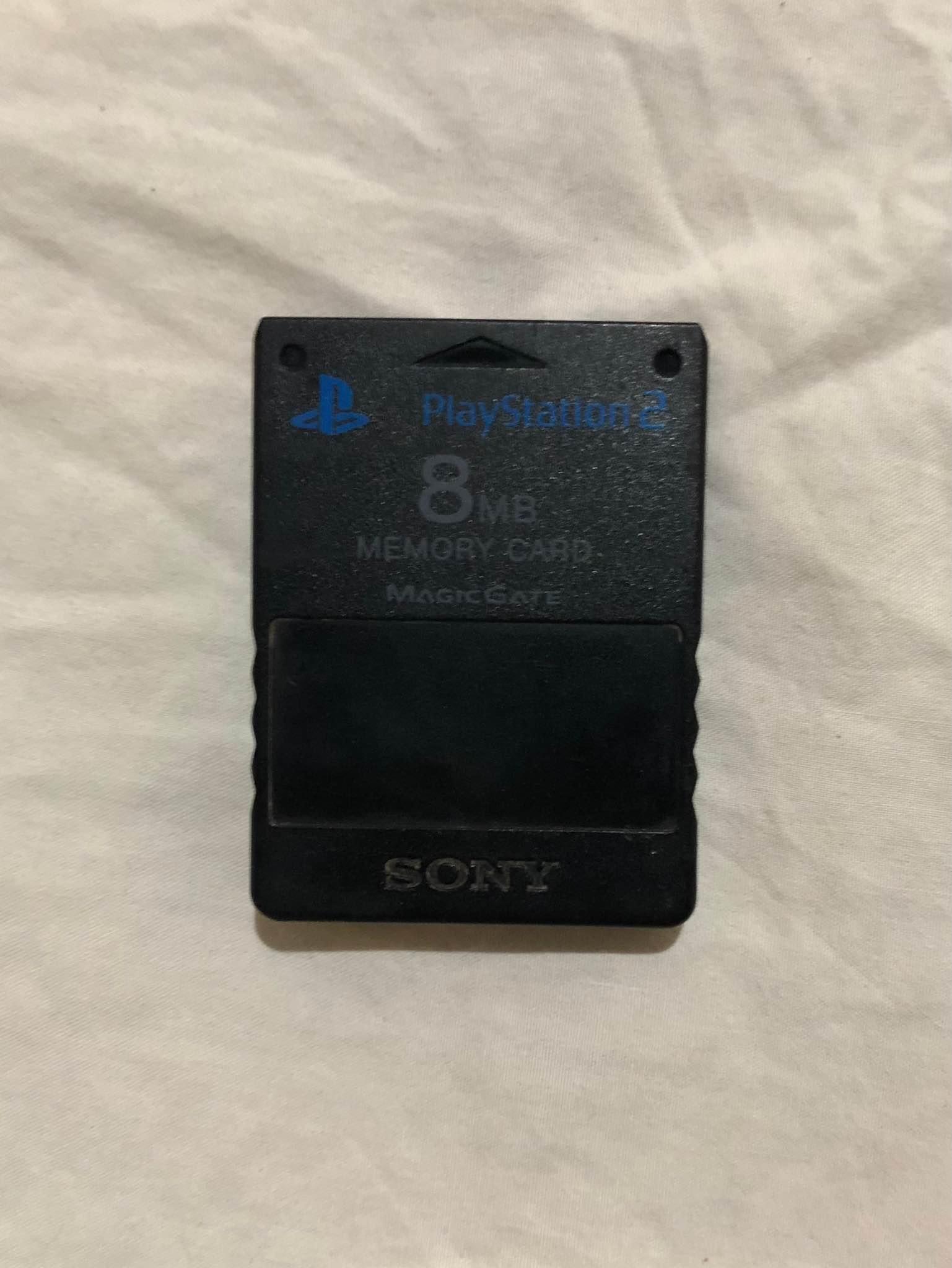 Memory card de 8MB para PlayStation 2