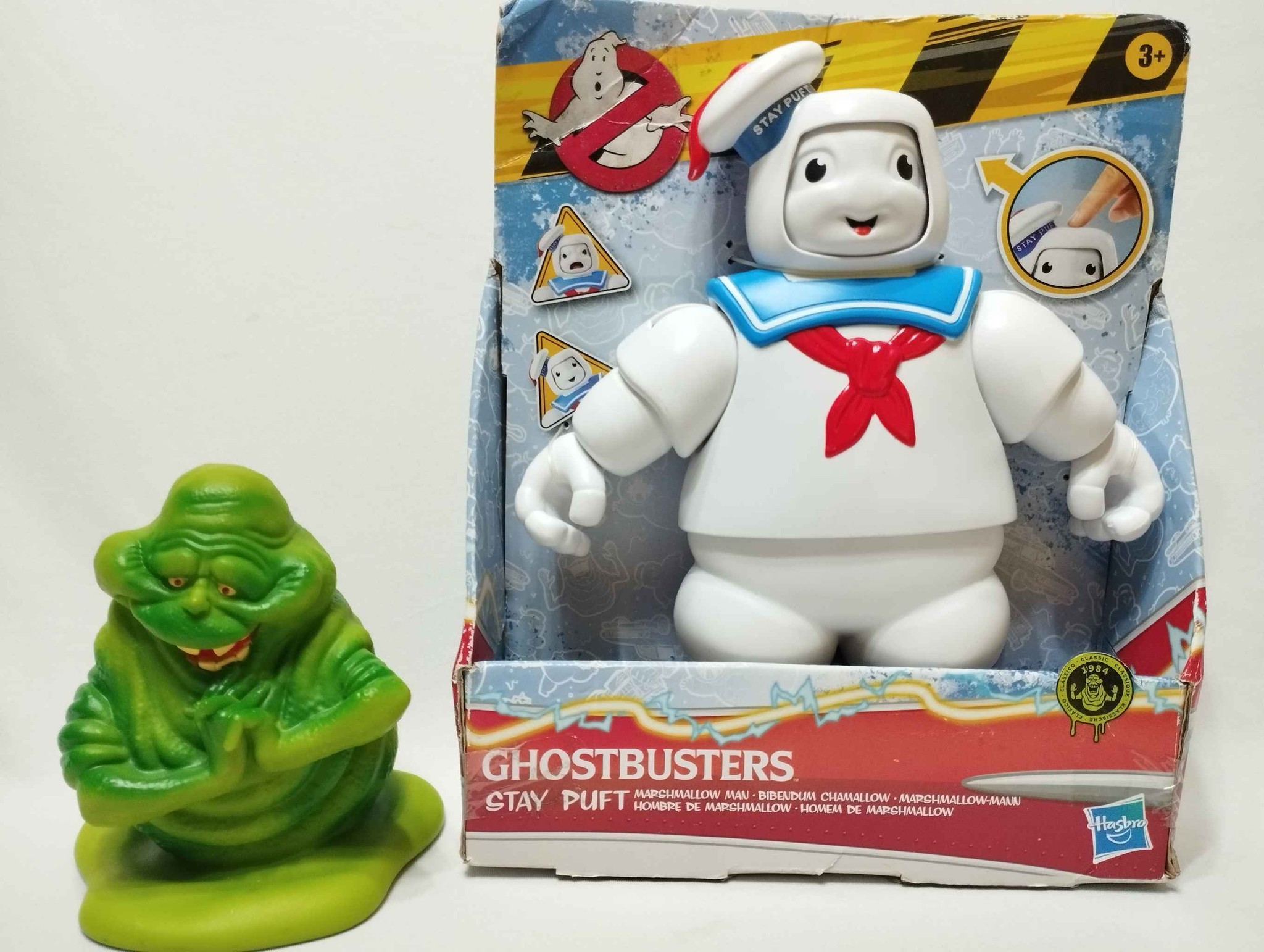 Ghostbusters Hombre Malvavisco Colección y Slimer