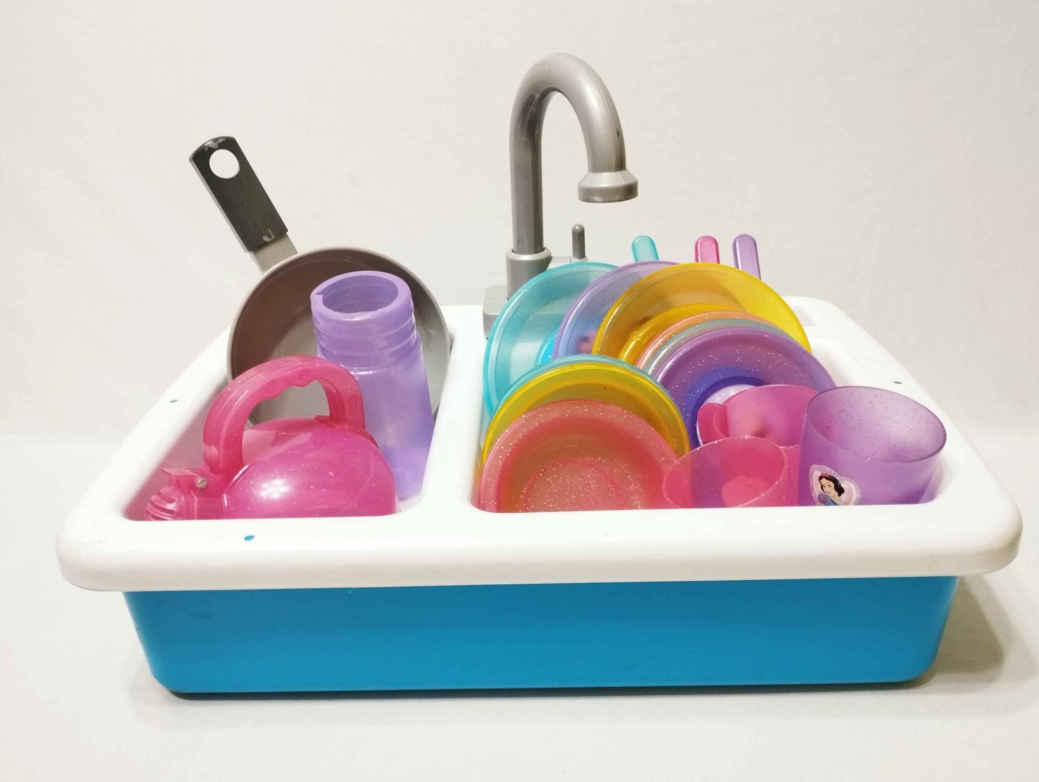 Lavaplatos de juguete para niñas bonito aprendizaje con sonidos de agua le incluye las pieza
