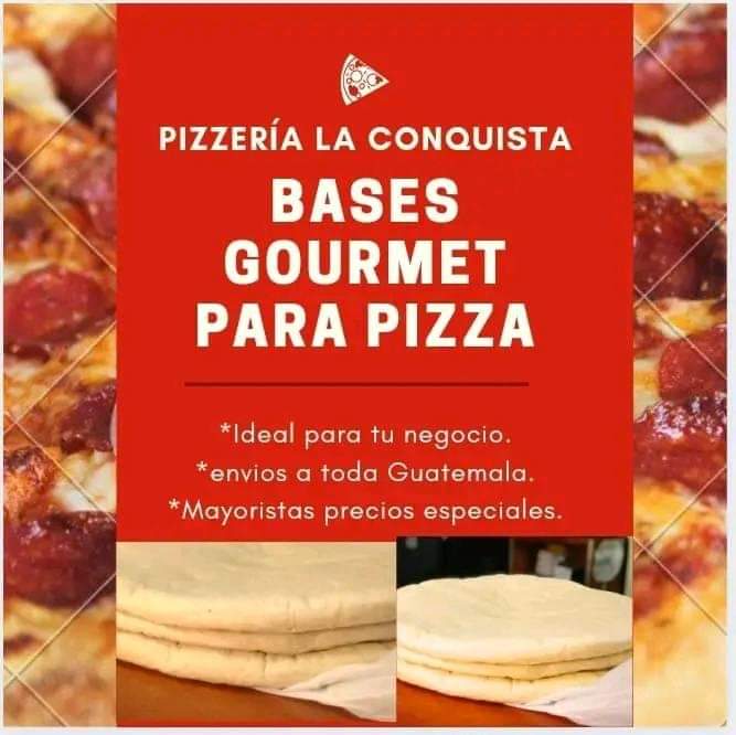 Bases gourmet para pizza