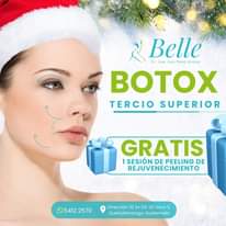 Puede ser una imagen de ‎1 persona y ‎texto que dice "‎ه Belle Dr. José Juan Pérez Alvarez BOTOX TERCIO SUPERIOR GRATIS 1 SESIÓN DE PEELING DE REJUVENECIMIENTO 5412 2570 Dirección 32 Av D2-62 zona 3, Quetzaltenango, Guatemala‎"‎‎