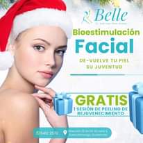 Puede ser una imagen de ‎1 persona y ‎texto que dice "‎T د Belle Dr. José Juan Pérez Alvarez Bioestimulación Facial DE-VUELVE TU PIEL SU JUVENTUD GRATIS 1SESIÓN DE PEELING DE REJUVENECIMIENTO 5412 2570 Dirección 32 A D2-62 zona 3, Quetzaltenango, Guatemala‎"‎‎