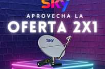 Puede ser una imagen de texto que dice "sky APROVECHA LA OFERTA 2X1 SKY"