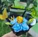 Puede ser una imagen de eustoma y flor nomeolvides
