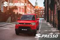 Puede ser una imagen de texto que dice "SUZUKI S.PRESSO S.PRESSO DISPONIBLE EN TRANSMISIÓN AUTOMÁTICA"