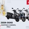 Puede ser una imagen de ‎scooter y ‎texto que dice "‎ADRIAN FLORES HONDA IPALA 4CAMINOS 2 NN o د 2 ADRIAN FLORES ADRIAN FLORES 3884-0640 SHOPPING 4 CAMINOS, IPALA ADRIAN FLORES‎"‎‎