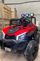 Puede ser una imagen de carro de golf, vehículo todoterreno, scooter y texto